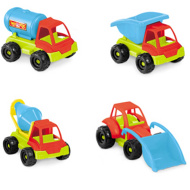 Plastový stavebný kamión 25 cm, rôzne prevedenia, 1 ks - Mondo Toys