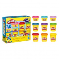 Play-Doh: 9 nádobiek modelovacej hmoty v živých farbách 425g - Hasbro
