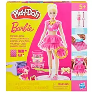 Play-Doh: Barbie kučery a mašle plastelínová súprava - Hasbro