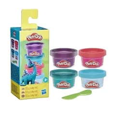 Play-Doh: Dino mini 4-dielna sada plastelíny - Hasbro obrázok 2