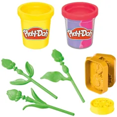 Play-Doh: Malé kvety – Sada modelovacej hmoty slnečnica a sedmokráska – Hasbro obrázok 3