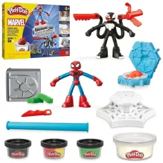 Play-Doh: Marvel Spider-Man Launch & Slice bojová hracia súprava - Hasbro obrázok 3