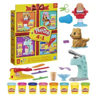 Play-Doh: Mini balíček 4 v 1 klasická kolekcia hračiek, sada modelovacej hmoty - Hasbro
