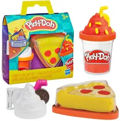 Play-Doh: Treats To Go Pizza a milkshake - sada modelovacej hmoty - Hasbro obrázok 2