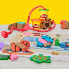 Play-Doh: Vytváraj a staraj sa o veterinárnu súpravu z plastelíny - Hasbro obrázok 3