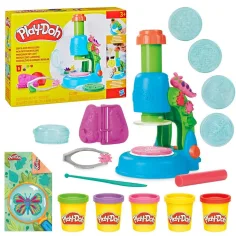 Play-Doh: Wonder Glow mikroskopická súprava modelovacej hmoty so svietiacimi prvkami – Hasbro obrázok 3