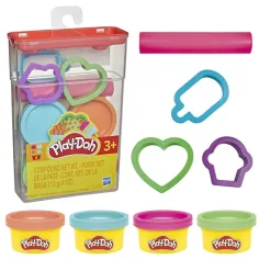 Play-Doh: sada modelovacej hmoty v úložnom boxe – formičky na sladkosti – Hasbro