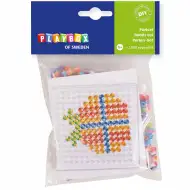 PlayBox: 5mm MIDI žehliace korálky - Prúžkované kusy v balení 1000 ks