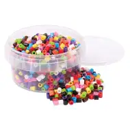 PlayBox: 5mm MIDI žehliace korálky - mix 10 živých farieb, 1000 ks
