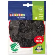 PlayBox: 5mm MIDI žehliace korálky, 1000 ks, čierne
