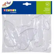 PlayBox: 5mm MIDI žehliace korálky na podložke motýľ a kôň