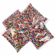 PlayBox: 5mm MIDI žehliace korálky v 10 základných farbách, balenie 28 000 ks.