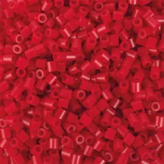 PlayBox: 5mm MIDI žehliace korálky v červenej farbe, balenie 6000 ks obrázok 2