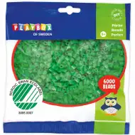 PlayBox: 5mm MIDI žehliace korálky v zelenej farbe, balenie 6000 ks.