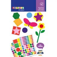 PlayBox: Balenie dekoračných nálepiek, 3 roky, 346 ks