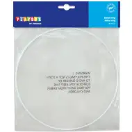 PlayBox: Biely kovový krúžok 20 cm