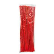 PlayBox: Červené zseníliové vlákna 100 ks 6 mm
