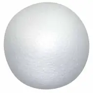 PlayBox: Dekoračná polystyrénová guľa s priemerom 7 cm, 1 ks