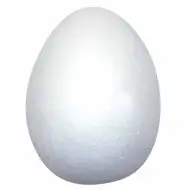 PlayBox: Dekoračné polystyrénové vajce 80x60mm 1ks