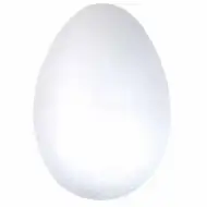 PlayBox: Dekoračné polystyrénové vajcia 12x8cm 10ks