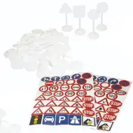 PlayBox: Dopravné značky na nálepkách