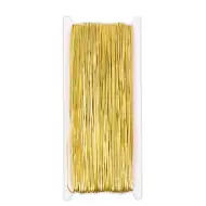 PlayBox: Elastická zlatá šnúra 50 metrová cievka s hrúbkou 1 mm