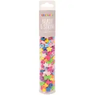 PlayBox: Farebné zmiešané tvary navliekacie korálky 200 ks