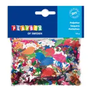 PlayBox: Flitre rôznych veľkostí, farieb a tvarov v 50g balení