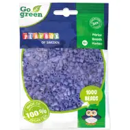 PlayBox: Go Green 5mm MIDI žehliace korálky, 1000 ks, fialová farba