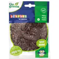 PlayBox: Go Green 5mm MIDI žehliace korálky, 1000 ks, hnedá farba