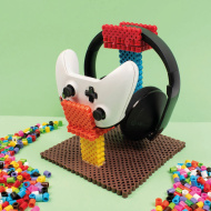 PlayBox: Go Green 9 mm XL žehliace koráliky, mix 10 farieb v vedre, 900 kusov