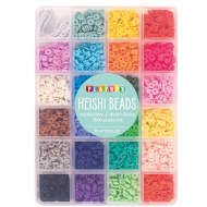 PlayBox: Heishi korálky na navliekanie v úložnom boxe, sada 3500 ks