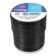 PlayBox: Kožená šnúra 22,5m x 2mm čiernej farby