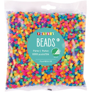 PlayBox: MIDI žehliace koráliky 5 mm, neónové farby, balenie 6000 ks