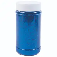 PlayBox: Modrý trblietavý prášok v nádobe 250 gramov