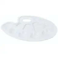 PlayBox: Oválna paleta na maľovanie 23x17x11cm