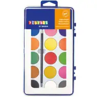 PlayBox: Paleta akvarelových farieb s 18 farbami
