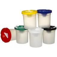 PlayBox: Pohár na umývanie štetcov v rôznych farbách 1 ks