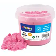 PlayBox: Ružová piesková hmota vo vedre 1kg