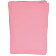 PlayBox: Ružový kartónový papier sada A4, 25 kusov, 180g