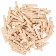 PlayBox: Sada drevených štipcov na oblečenie, 250 kusov