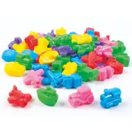 PlayBox: Sada farebných korálok na vozidlá, 90 kusov