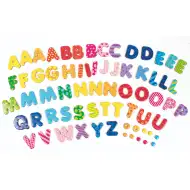 PlayBox: Sada farebných magnetických písmen, 60 kusov