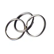 PlayBox: Sada kovových kľúčeniek, 30 ks, 25 mm