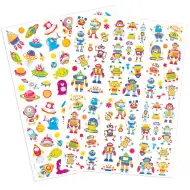 PlayBox: Sada lesklých a samolepiacich nálepiek, 154 ks