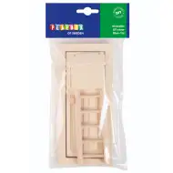 PlayBox: Sada mini elfových dverí s rebríkom a poštovou schránkou