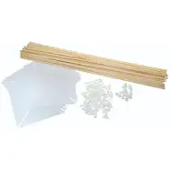 PlayBox: Sada na výrobu farebných veterných mlynov pre 20 veterných mlynov