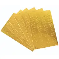 PlayBox: Sada nálepiek zo zlatých hviezd, 288 ks