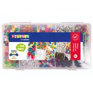 PlayBox: Sada plastových korálok v počte 1900 kusov v úložnom boxe