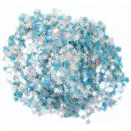 PlayBox: Sada trblietok v tvare snehových vločiek 500g